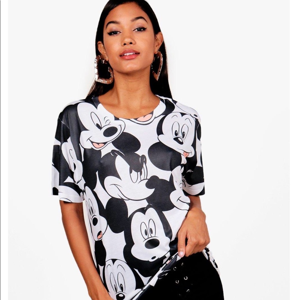 Boohoo Mickey Mouse Disney shirt 🖤